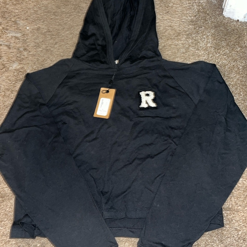 Brand new rag & bone cropped hoodie